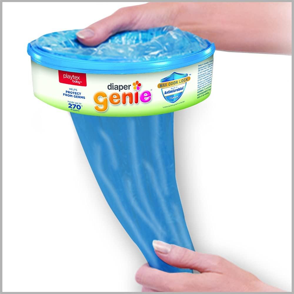 Playtex Diaper Genie - Recharges de sac pour poubelle à couches, 3 pce