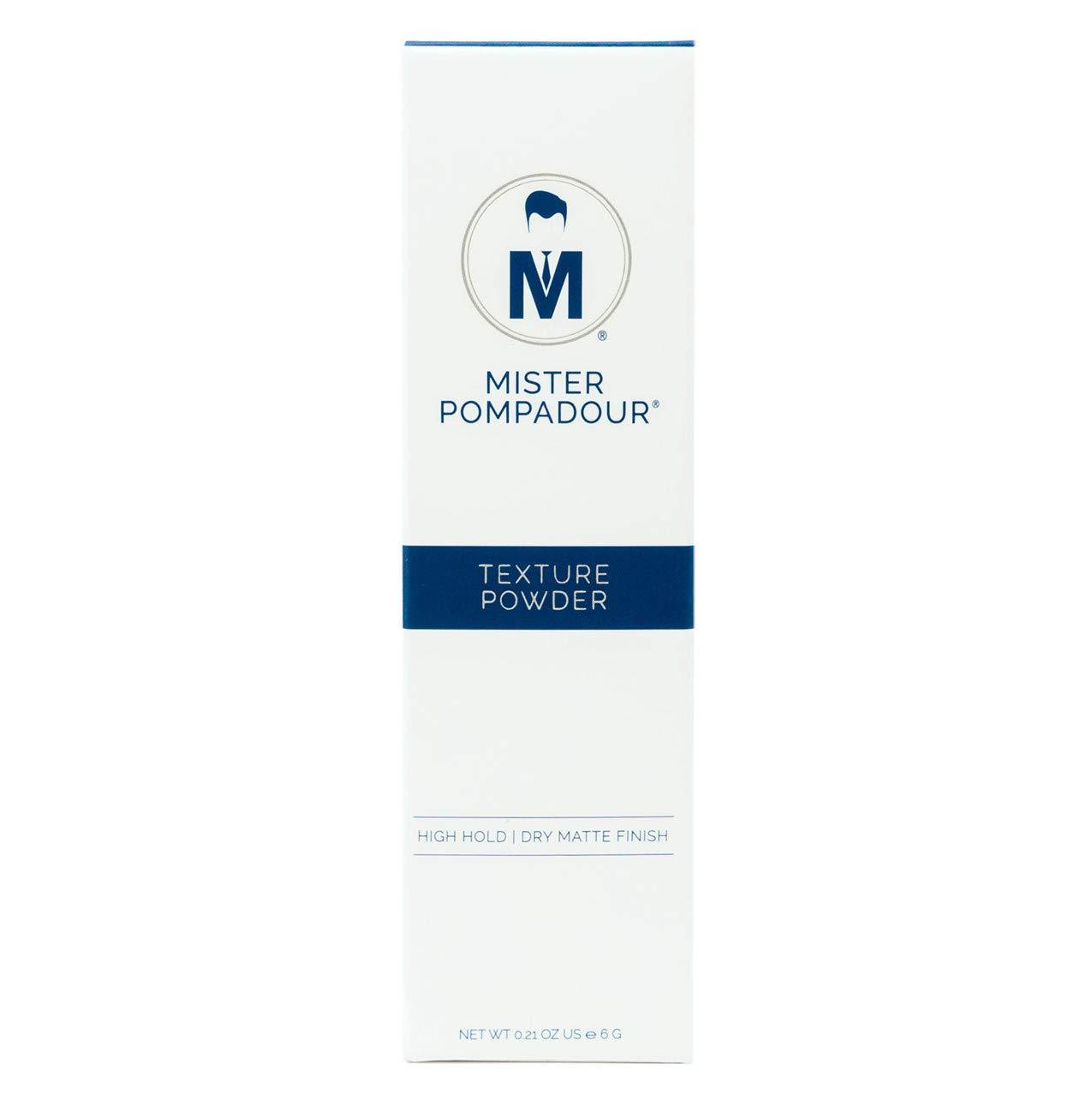 Mister Pompadour Texture Powder, Dry Volumizing Powder for Men and Women, Instant Volume for Fine Straight Thin or Thinning Hair, Natural  Ingredients