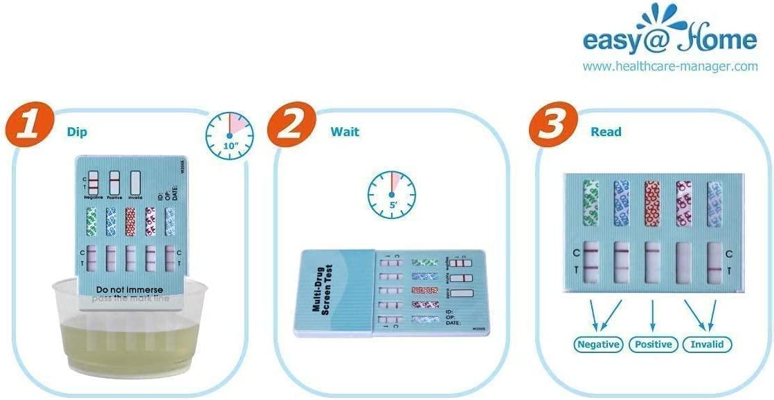 EasyHome 12 Panel Instant Drug Test Kits Including BUP Sensitive OPI   51lvNeB9gWL. AC SL1124  1 