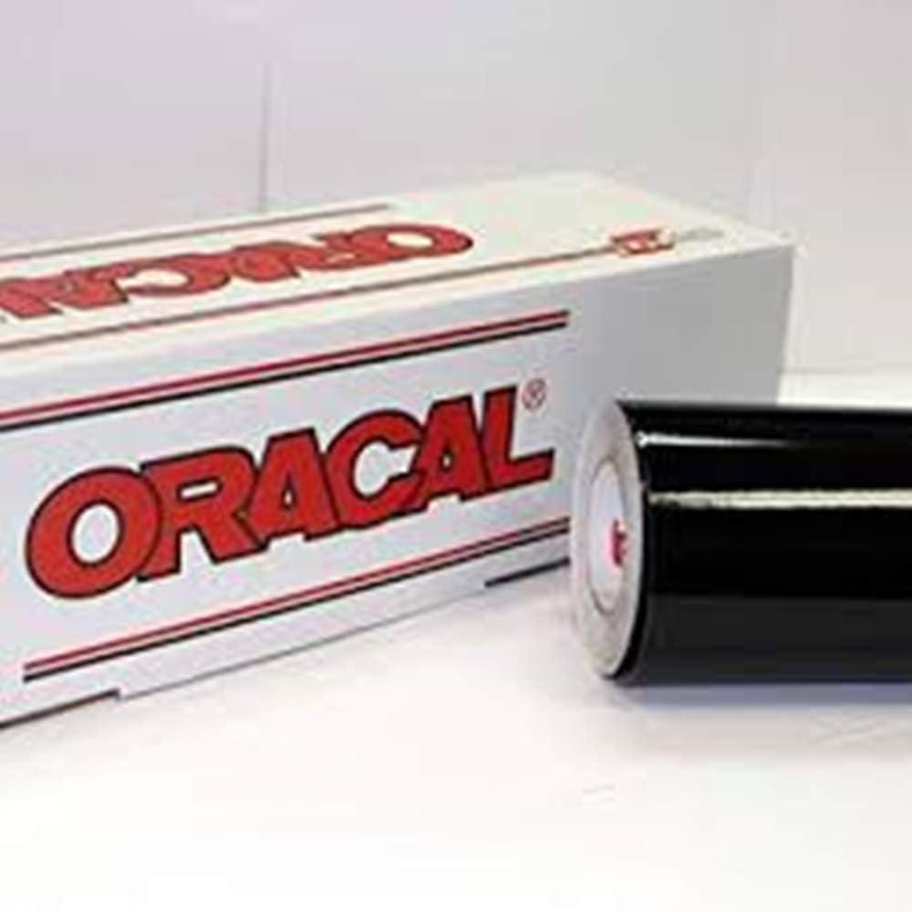 ORACAL 651 Permanent Vinyl, 12 x 6', Black : : Arts & Crafts