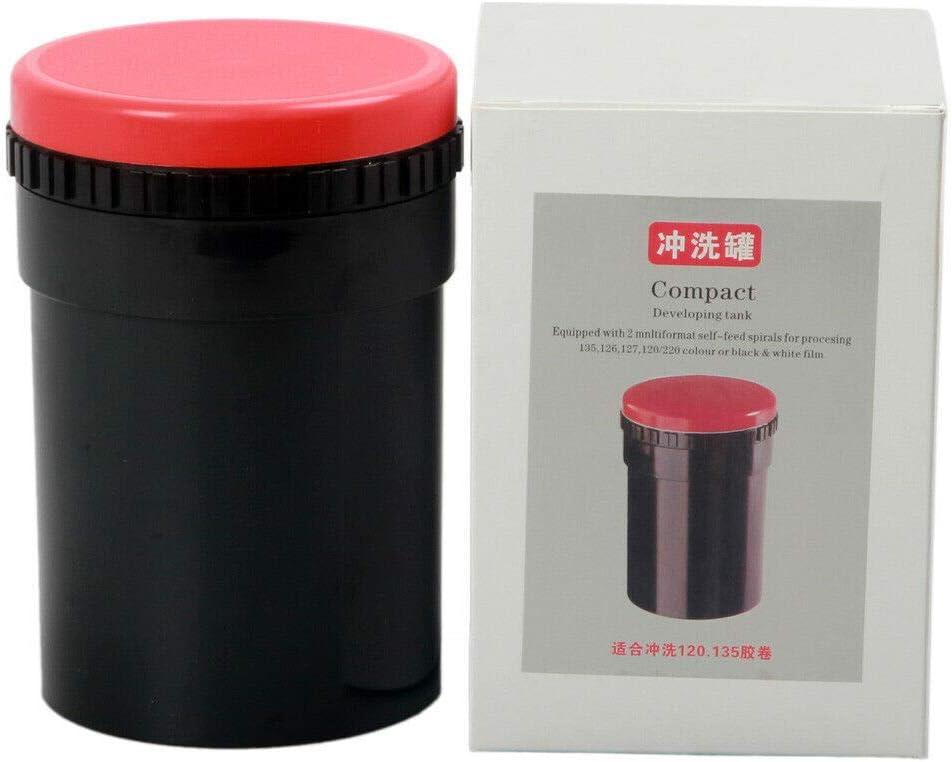 Ultra Universal Plastic Daylight Film Developing Tank for Film Sizes, 135  35mm, 120 and 220 Darkroom Kit Processing Equipment