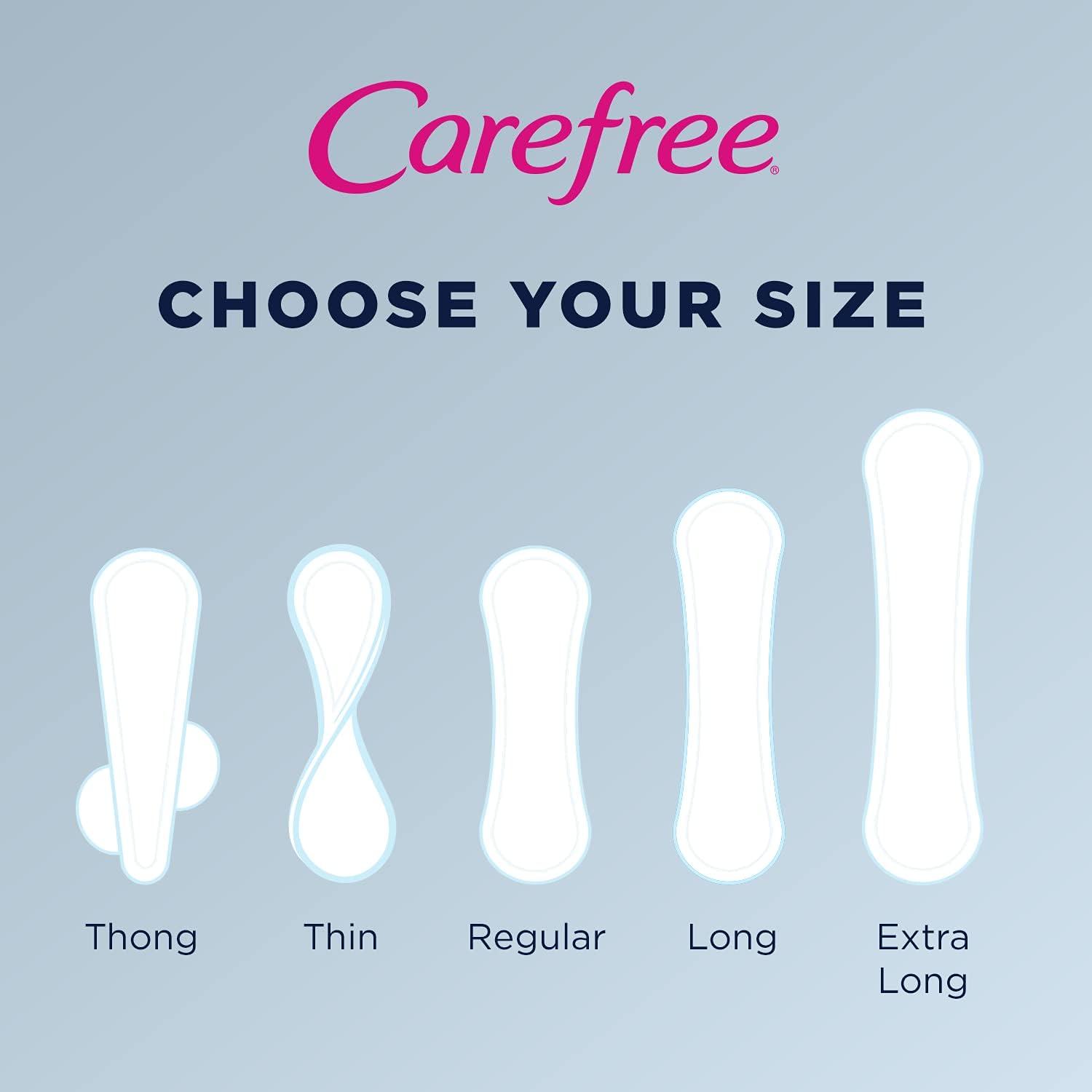Carefree Acti-Fresh Body Shape To Go Pantiliners Regular Length