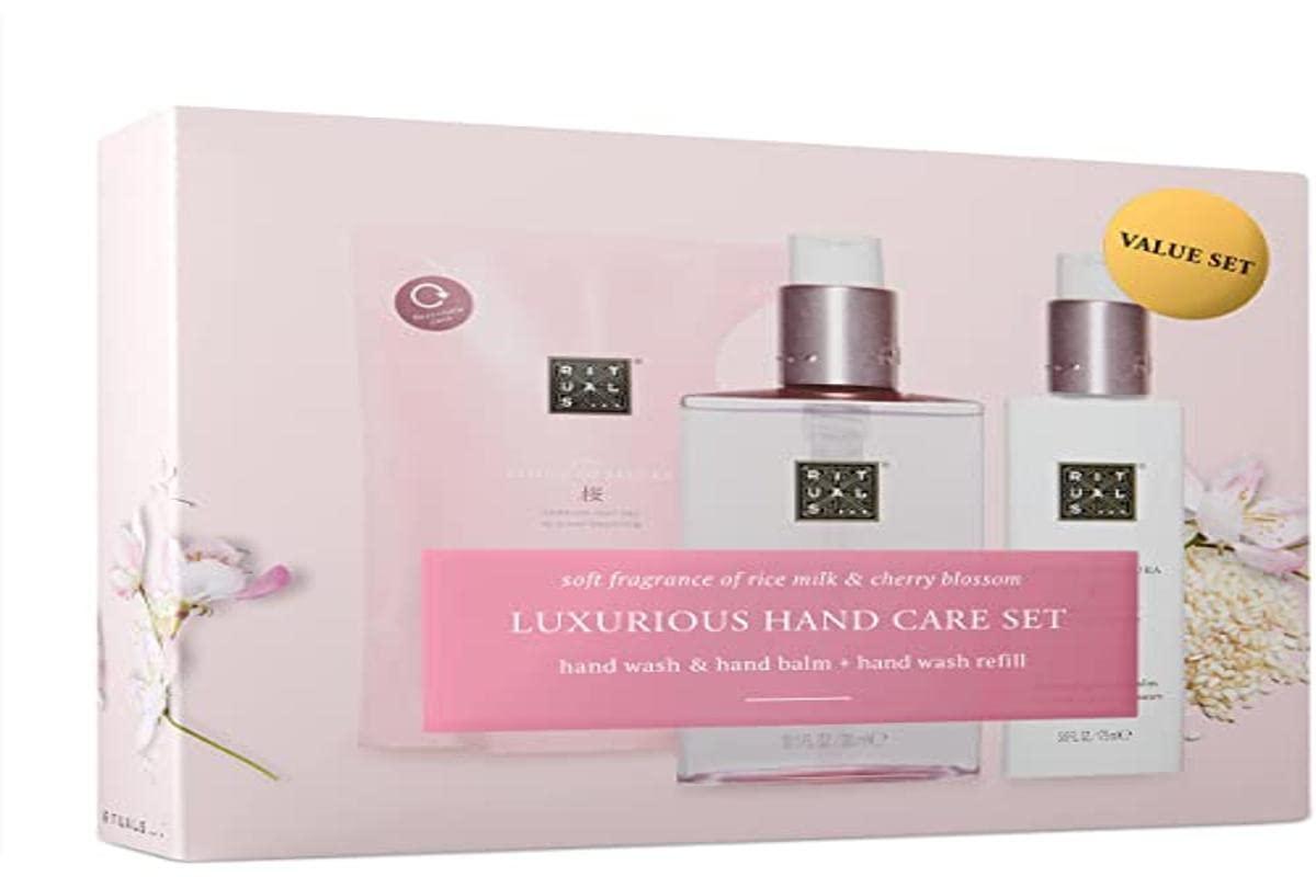 .com : RITUALS The Ritual of Sakura Hand Lotion, Hand Wash and Refill  Set : Beauty & Personal Care