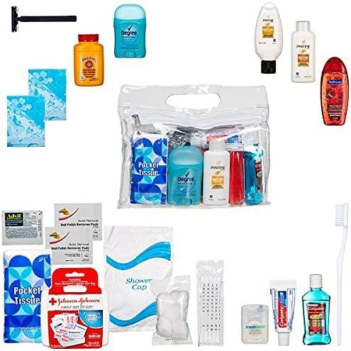 Travel Kit: Travel Shampoo, Conditioner, Body Wash + Deodorant