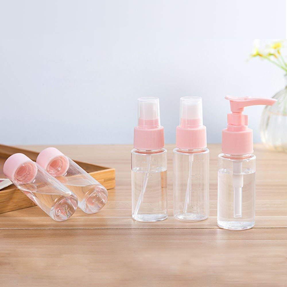 10 Pack TSA Approved Travel Size Bottles Kit Leak Proof Portable Empty for  Toiletries Containers Set Travel Accessories Bag