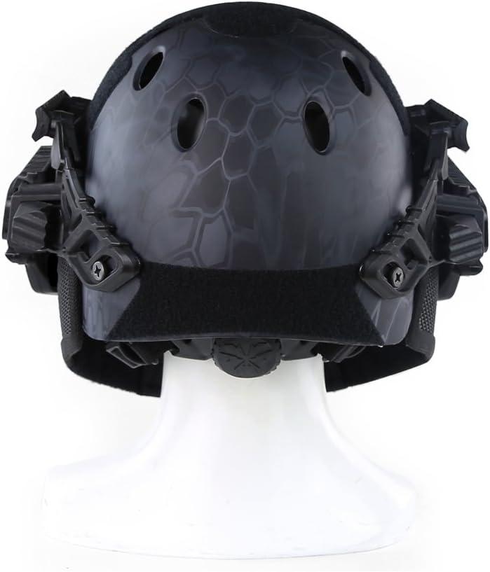 Tactical Helmet Fast Tactical Mask MH PJ Casco Airsoft Paintball Combat  Helmets Outdoor Sports Built-in headset Defogging fan - AliExpress