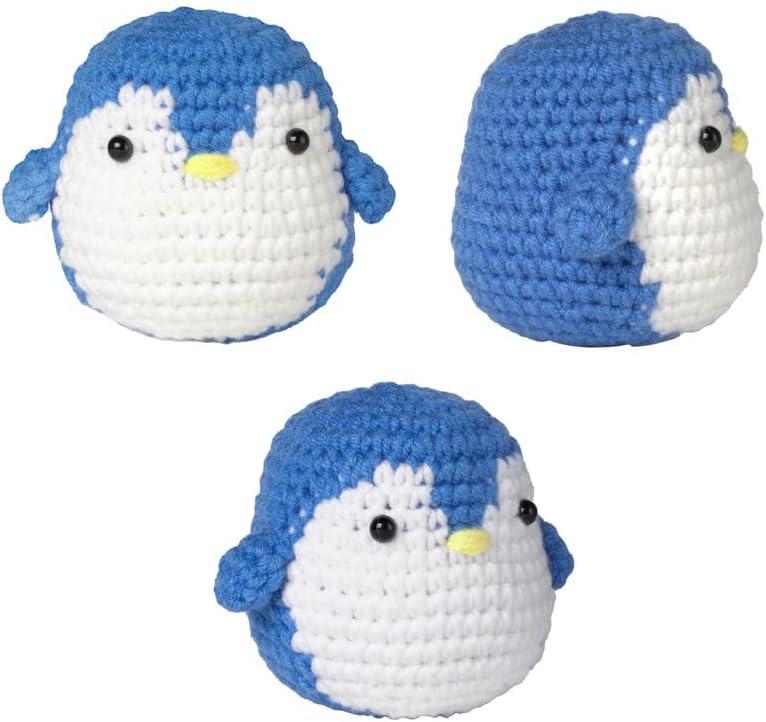 kennifer Crochet Kit for Beginners Kids - Set of 2 Cute Penguin