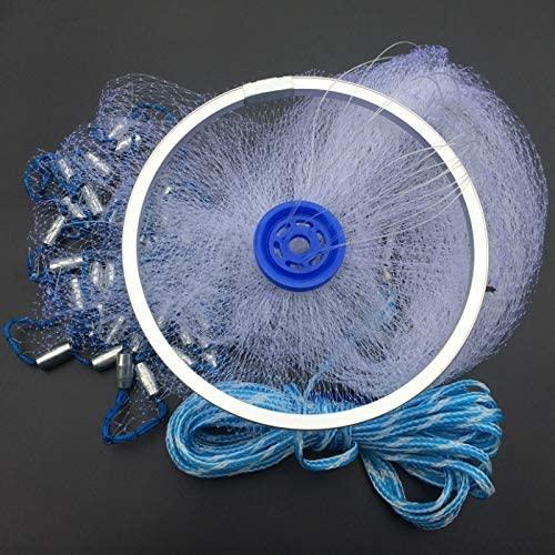 Generic Aluminum Ring USA Cast Nets 2.4-3.6M Small Mesh Easy Throw Fly Fishing  Net Tool Small Mesh Outdoor @ Best Price Online
