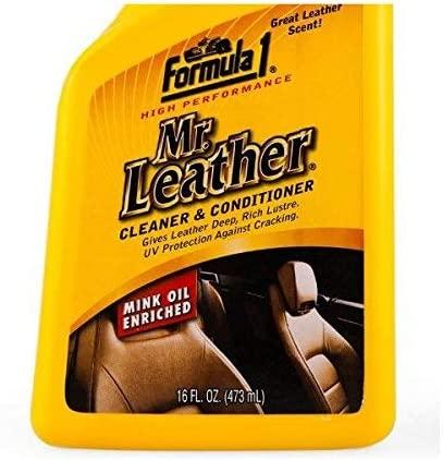 Formula 1 Mr. Leather Cleaner and Conditioner Spray, Enriched