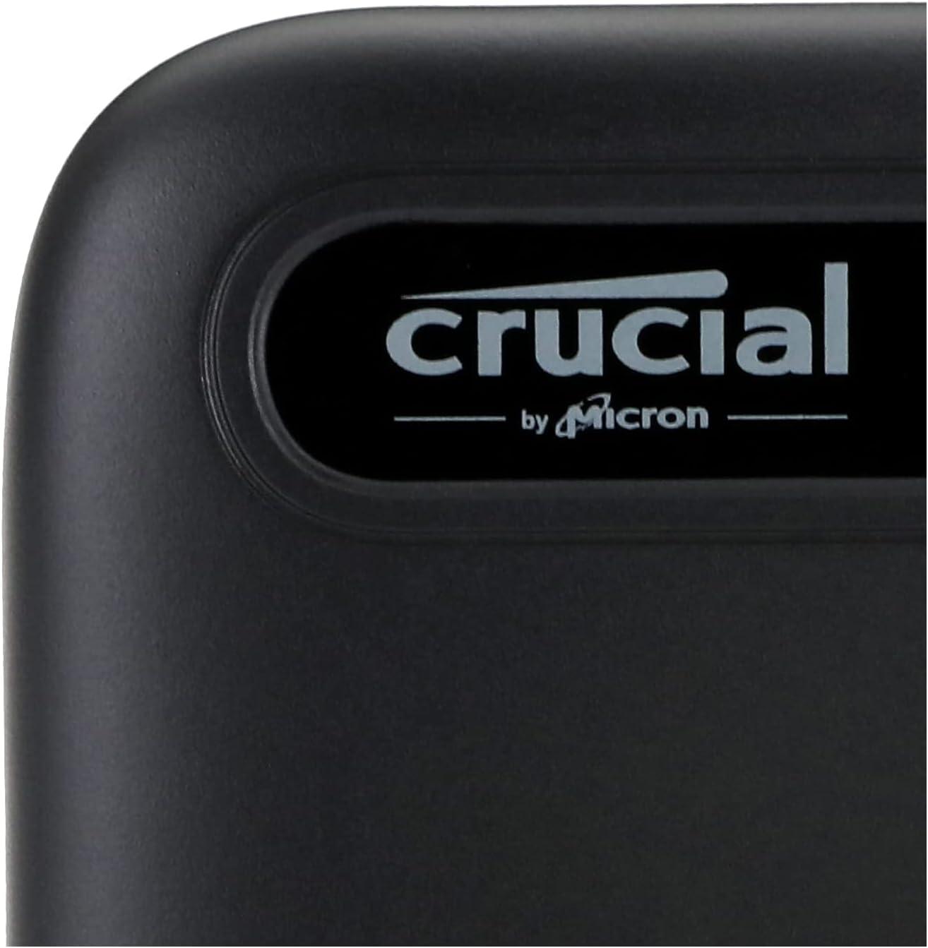 Crucial X6 4TB Portable SSD - Up to 800MB/s - PC and Mac - USB 3.2 USB-C  External Solid State Drive - CT4000X6SSD9