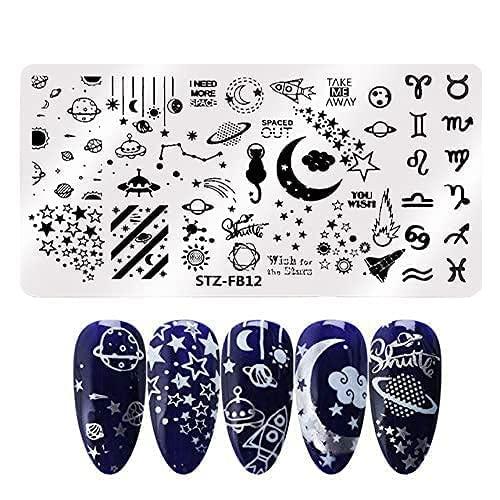 Buy Abstract Lines Laces Nail Art Stamping Plate DIY Nail Stamping Plate  Large Nail Stamping Tool Manicure Art Stamp Nail Art Design Online in India  - Etsy