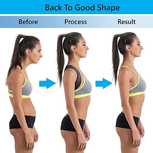  Branfit Shoulder & Back Brace Posture Corrector for Women and  Men, Breathable Posture Trainer, Neck Brace and Back Posture Corrector for  Upper Back & Neck Pain Relief : Health & Household