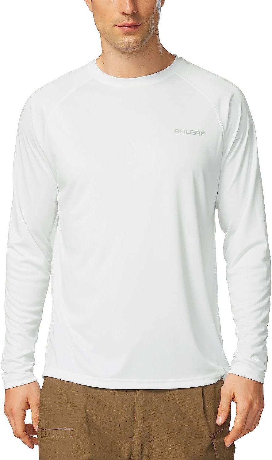BALEAF Womens Shirts Long Sleeve Tops UPF 50+ Sun Protection Shirts SPF UV  Quick Dry Lightweight T-Shirt Outdoor Hiking Runing Fishing Grey Size L 