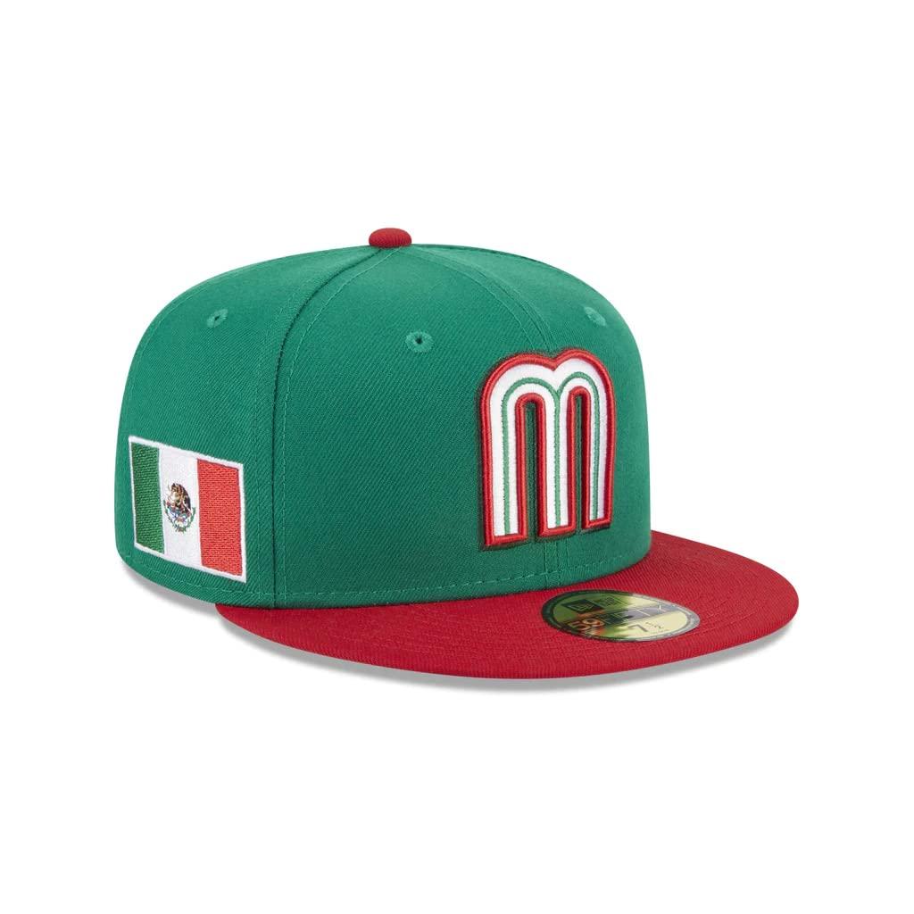 2023 World Baseball Classic Mexico New Era 59FIFTY Fitted Hat 7 1/4