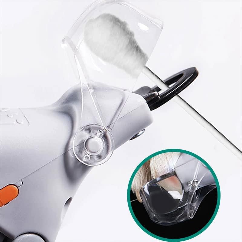 Pet Products Splash Proof Cat And Dog Nail Clipper LED Lamp Magnifying  Glass Anti Cutting Blood Line Pet Nail Clipper