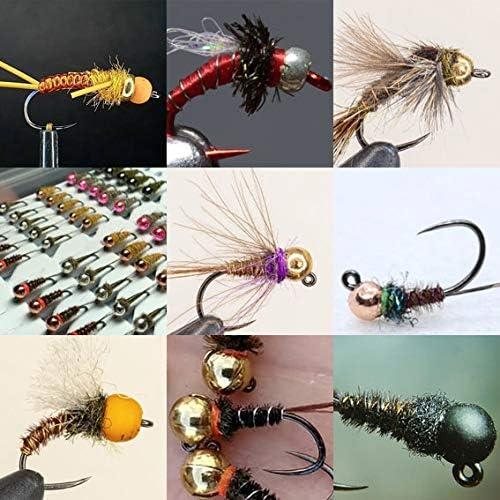 ANGLER DREAM Fly Tying Beads 100 PC/LOT Tungsten Beads Nymph Head