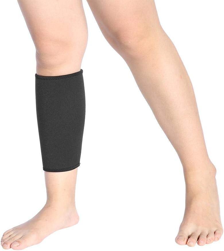 1 PC Calf support for men pain relief Leg Wrap Calf Brace Compression,calf  Sleeve for women shin splint support for running straps (Black)