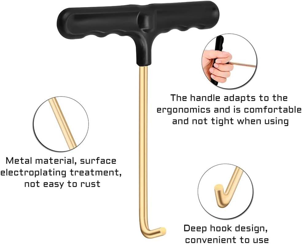 Trampoline Spring Pull Tool (T-Hook) - Easy Using for Trampoline