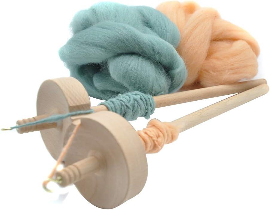 Drop Spindle Top Whorl Yarn Spinner For Crocheting Spin Spinning
