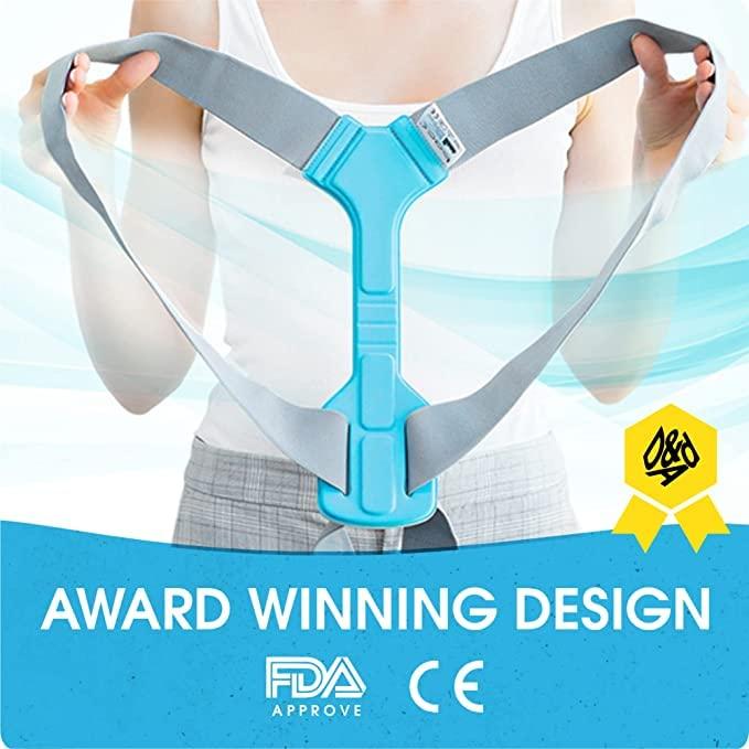 BACK Posture Corrector for Women & Men Adjustable Posture Brace