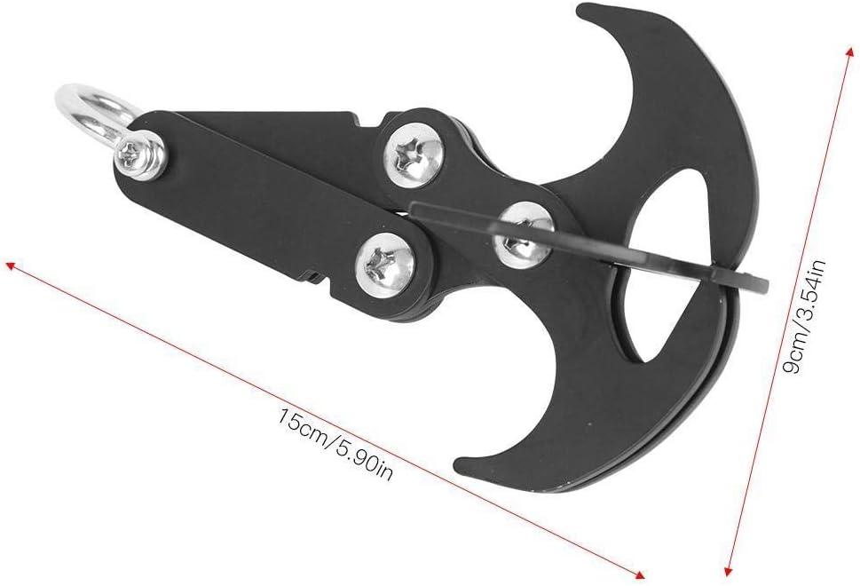 Folding Grappling Hooks 2-in-1 Stainless Steel Grappling Hook  Multifunctional Gravity Hook Tool