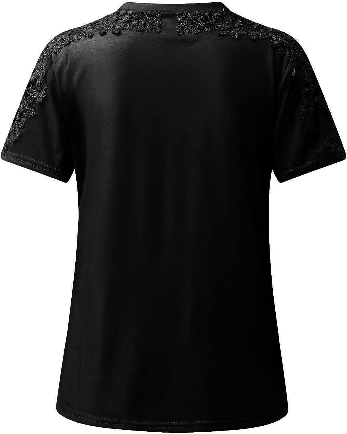 B91xZ Summer Shirts for Women 2023 Trendy Summer Short Sleeve