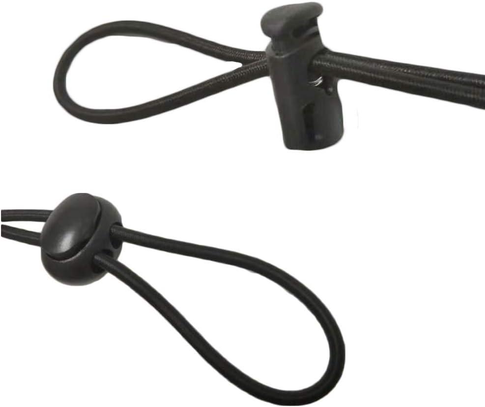 Elastic cord 50cm Black