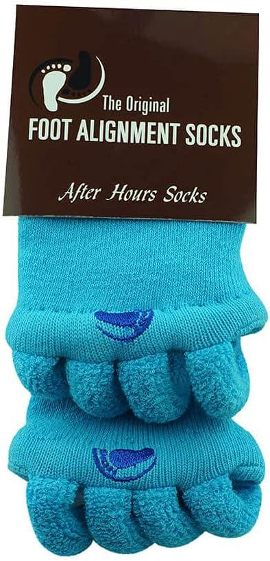 Original Foot Alignment Socks Multi Color Medium Womens 7-9 Mens 5-9 Happy  Feet