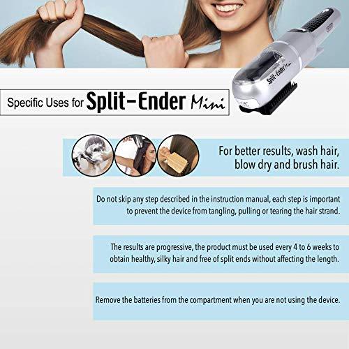 Split Ender PRO - Cordless Split End Hair Trimmer for Dry, Damaged Split  Ends