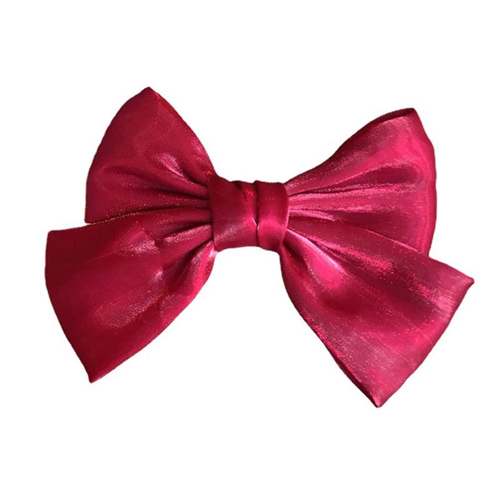  Red Hair Ribbons for Women Bow Clips for Girls
