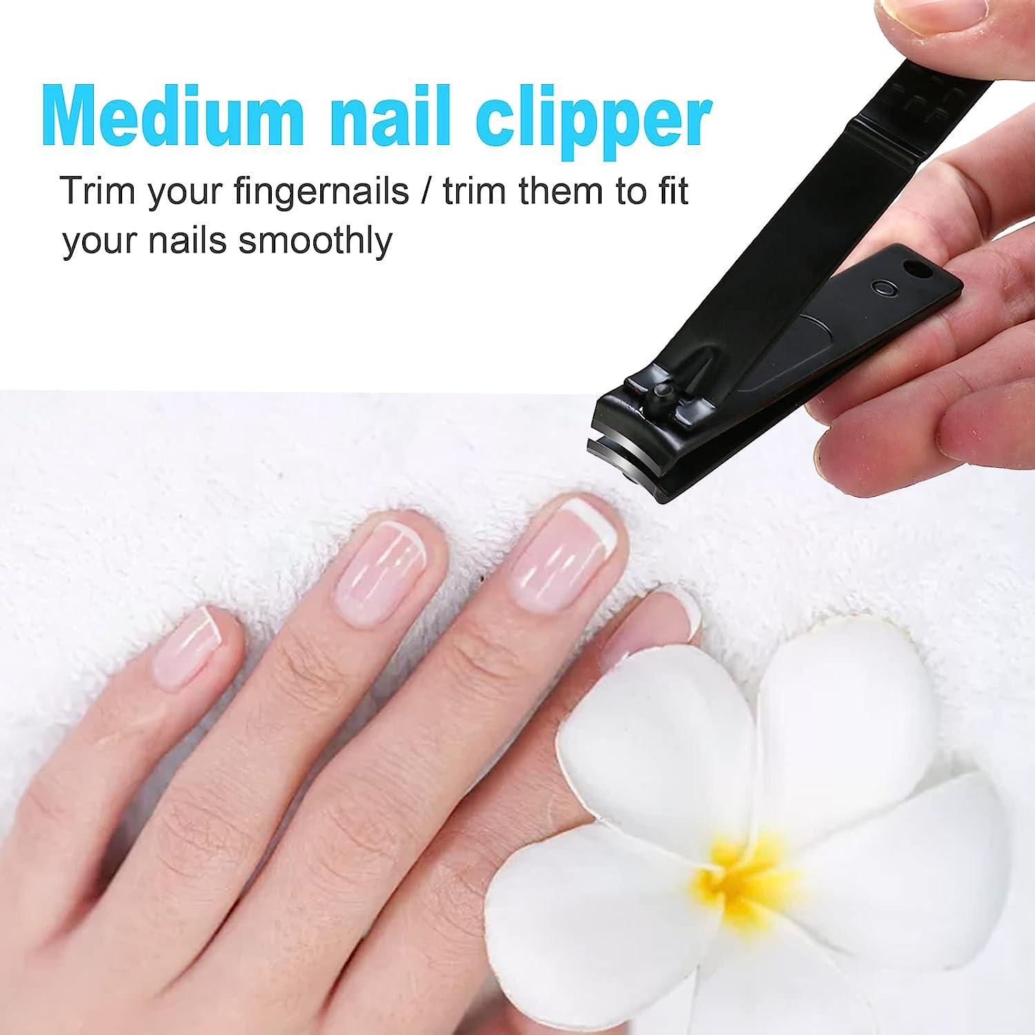 Ultra Sharp Stainless Steel Nail Clippers, Fingernail & Toenail Clippers  Splash Proof Nail Clippers Luxury Nail Cutter for Thick Nails 2024 - $13.99