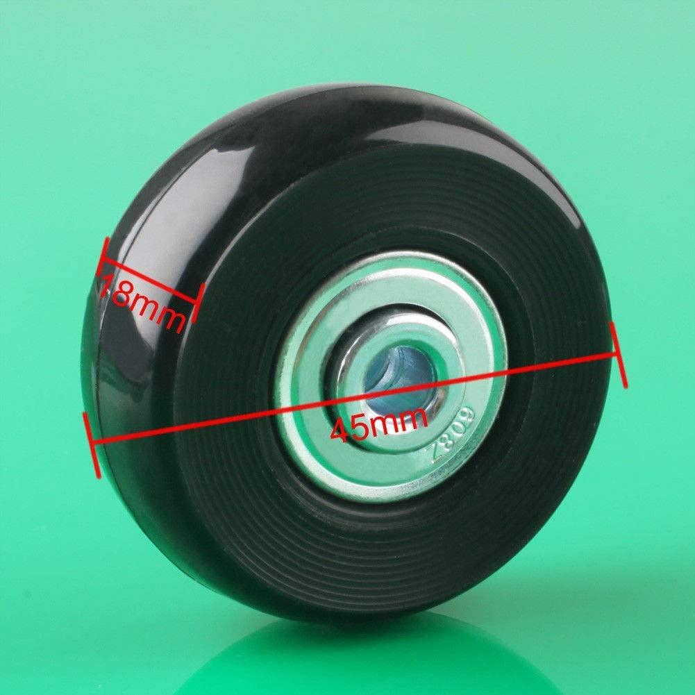 F-ber Luggage Suitcase Wheels Replacement Kit OD 64/68/70/75/78/84/90mm  w/ABEC 608zz Skate Inline Ou…See more F-ber Luggage Suitcase Wheels