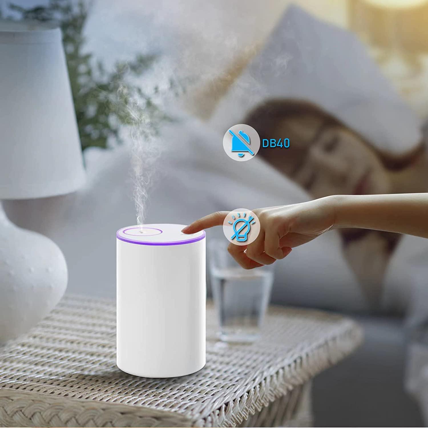 15ML Essential Oil Diffuser Rechargeable Car Air Freshener Aroma Diffuser  Waterless USB Auto Aromatherapy Nebulizer For Home