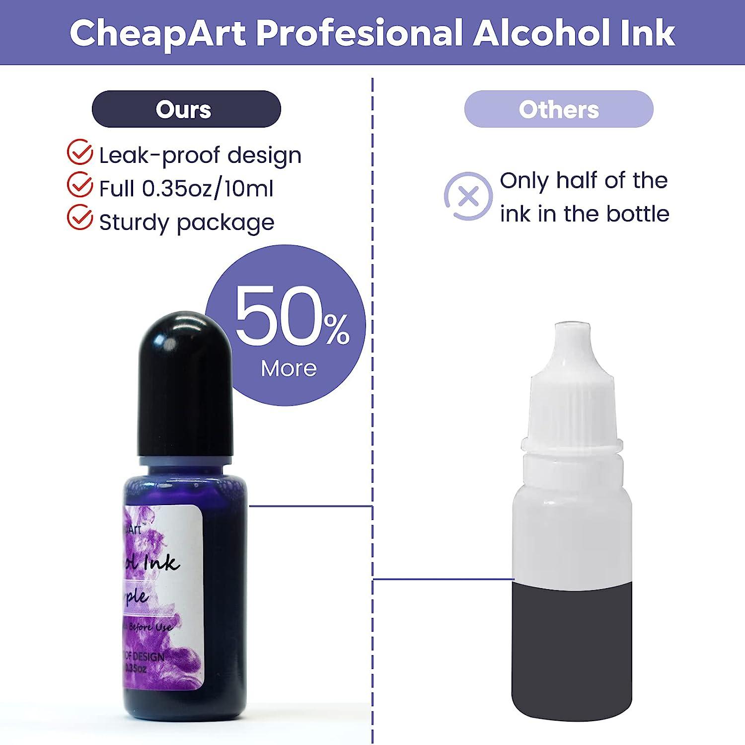 Epoxy Liquid Pigment Resin Color Alcohol Ink Art for Epoxy Resin