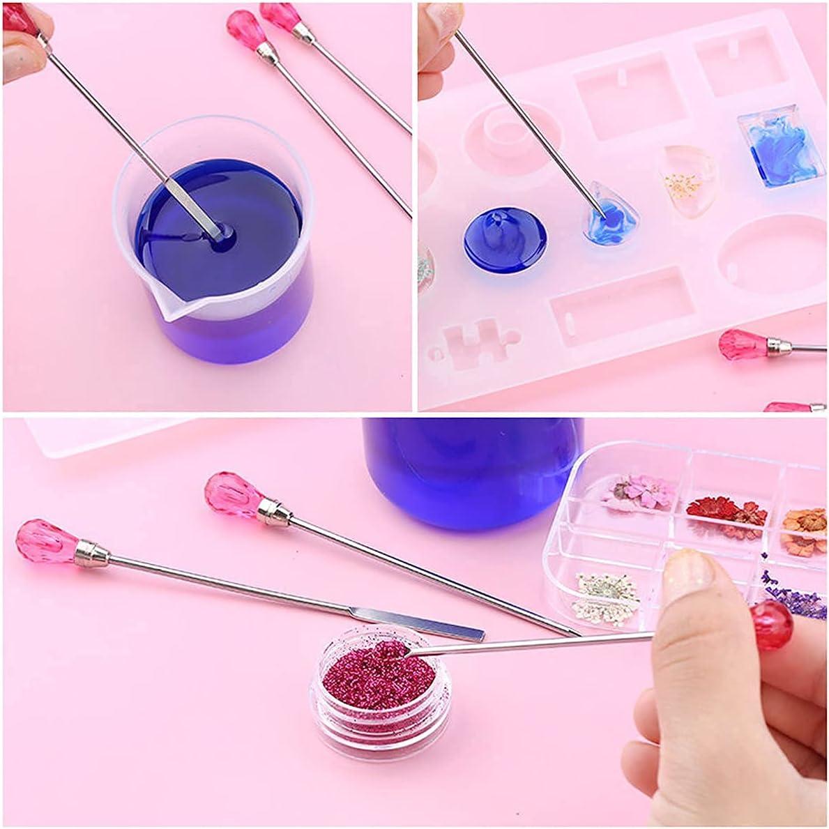 Silicone Cups Mixing Tools Resin Kit, Resin Craft Tools, Resin Crafting  Tools, Resin Dropper, Buffer, Shine Buffer