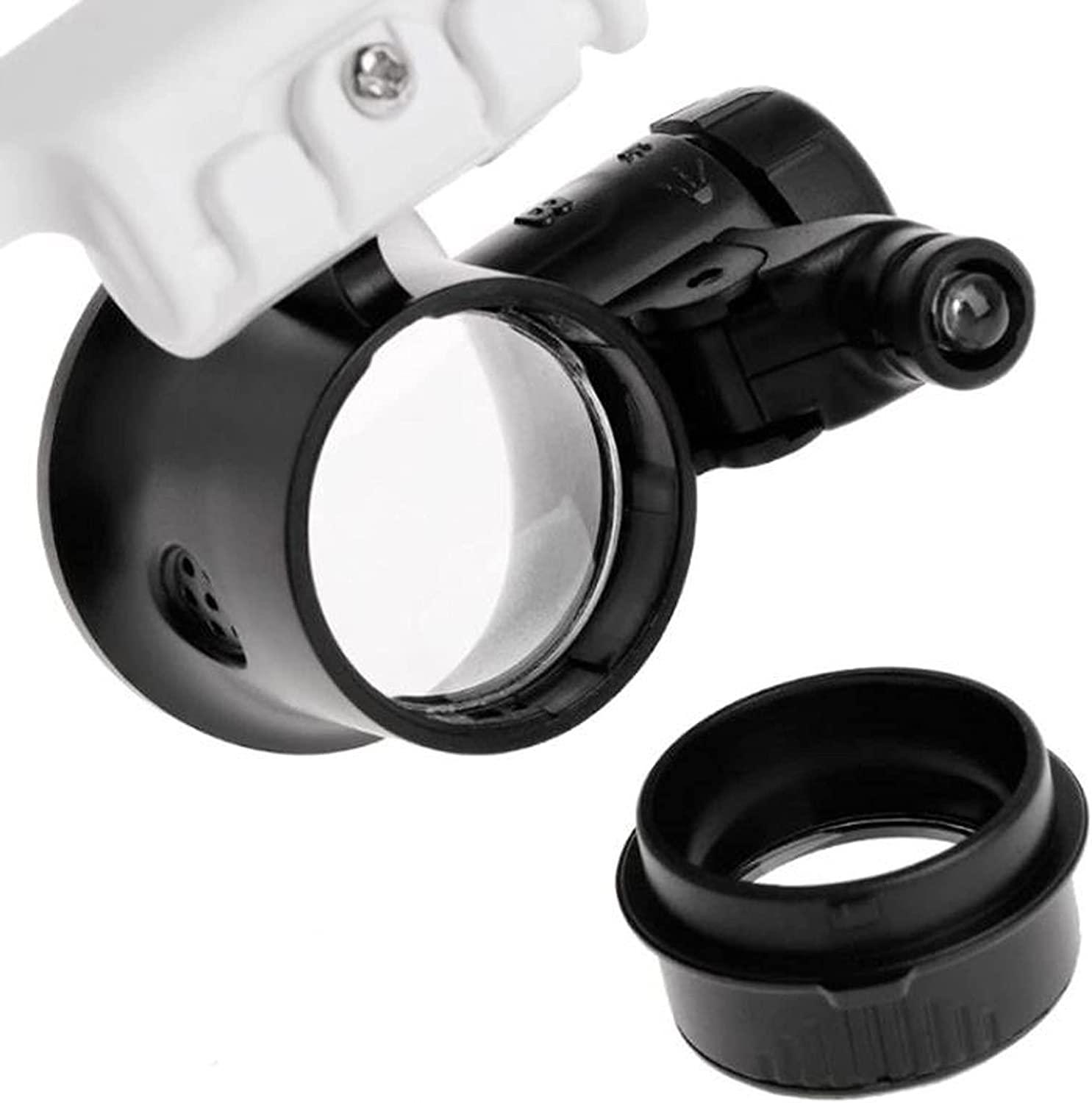 8X15X23X Magnifier Goggles- Binocular Glasses Handsfree Magnifier for Magnifying  Glasses for Reading Jewellery Loupe BBW