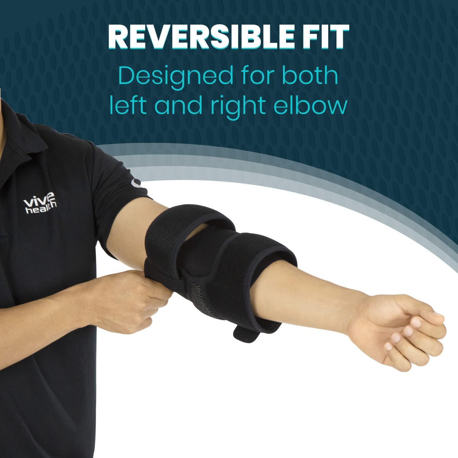 Vive Elbow Brace - Tennis Compression Sleeve - Wrap for Golfers