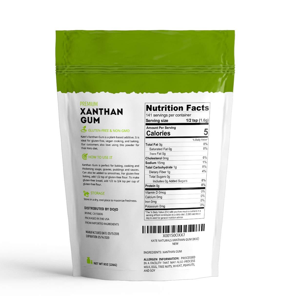 Xanthan Gum, Xanthan Gum Nutrition