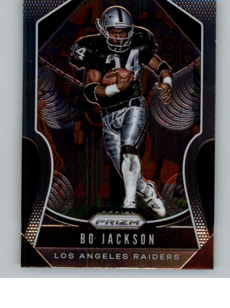 2019 Panini Prizm #279 Bo Jackson Los Angeles Raiders NFL Football Trading  Card