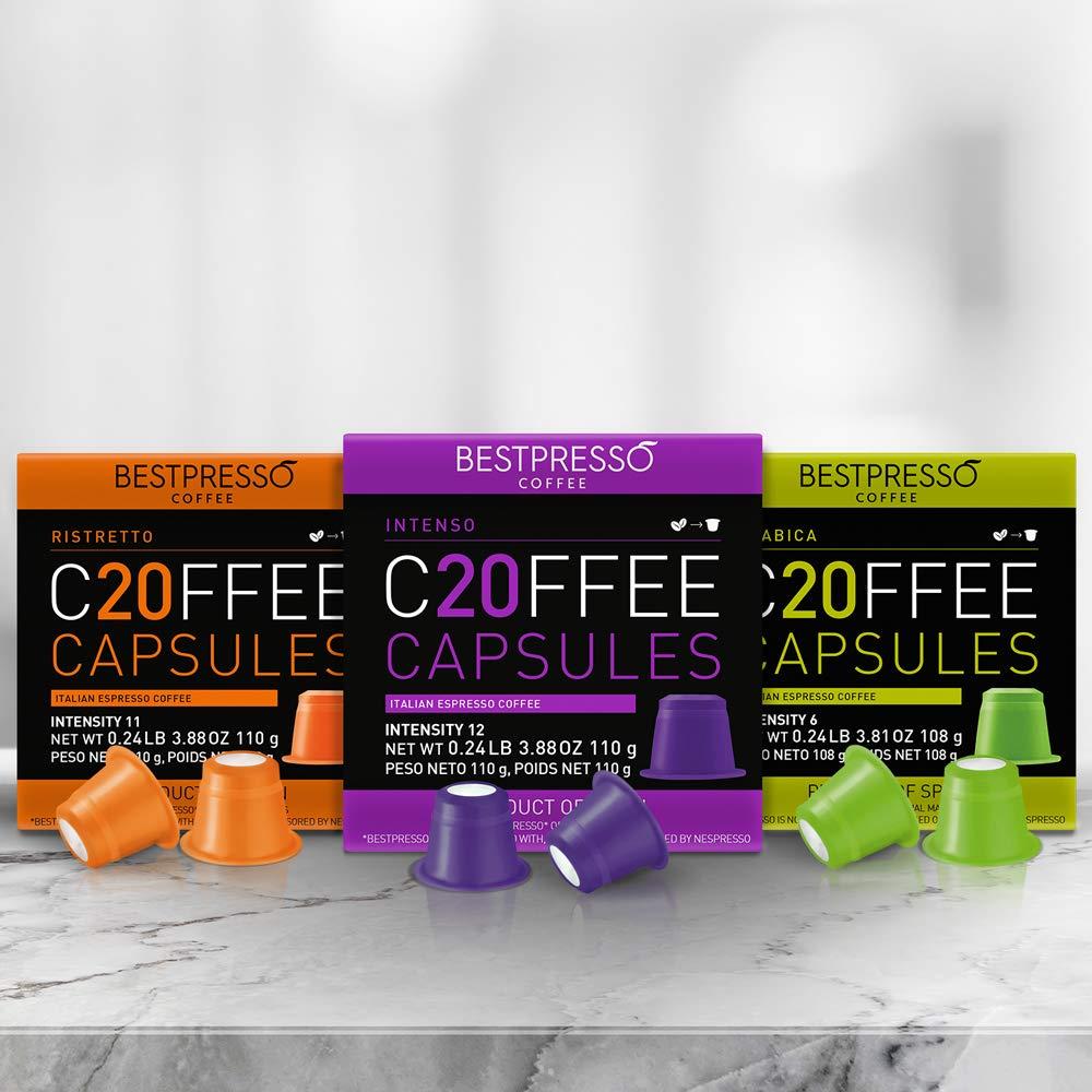 Bestpresso Single Serve Coffee Capsules Variety Pack Coffee Pods