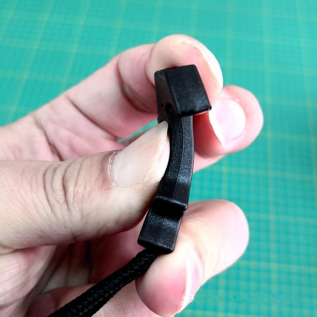 Zipper Pulls Replacement 20pcs Extension Cord Handle Fix Tag Extender 4  colors
