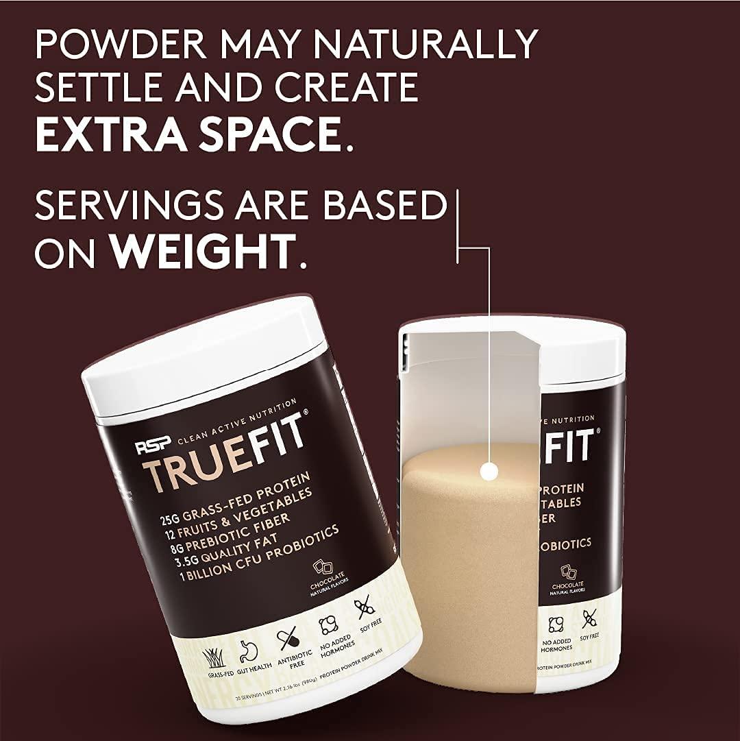 TrueFit Vanilla Protein Powder & Meal Replacement Shake - 25g