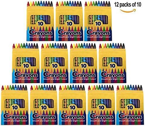 Trailmaker - 24 Pack, Wholesale Bright Wax Coloring Crayons, 5/Box in  Assorted Colors 