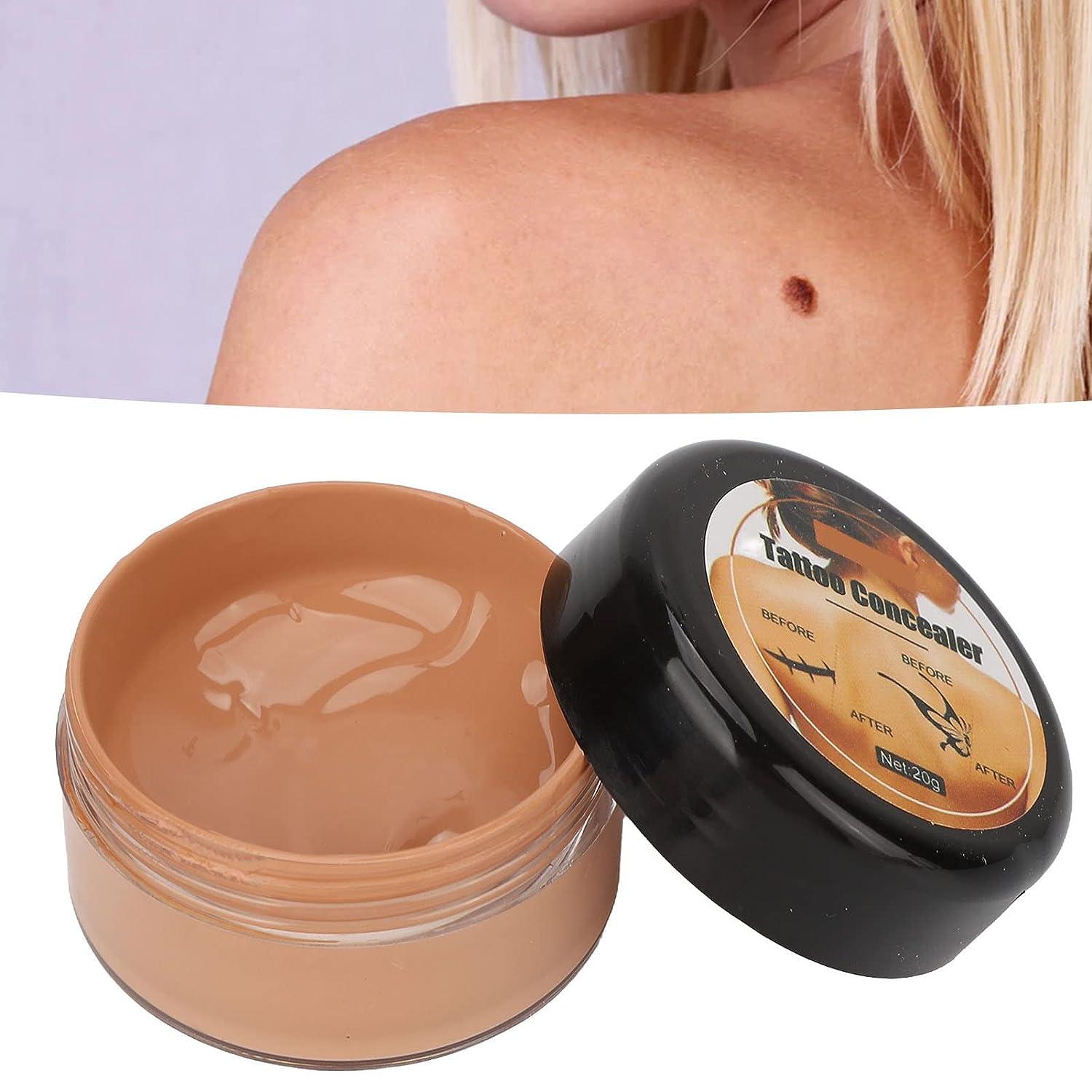 Amazon.com : Tattoo Cover Up(20gx2), Tattoo Concealer Suitable for All Skin  Tones, Tattoo Cover Up Makeup Waterproof & Sweatproof for Tattoos, Scars,  Bruises, Vitiligo, and More, a Set of 2 Colors. :