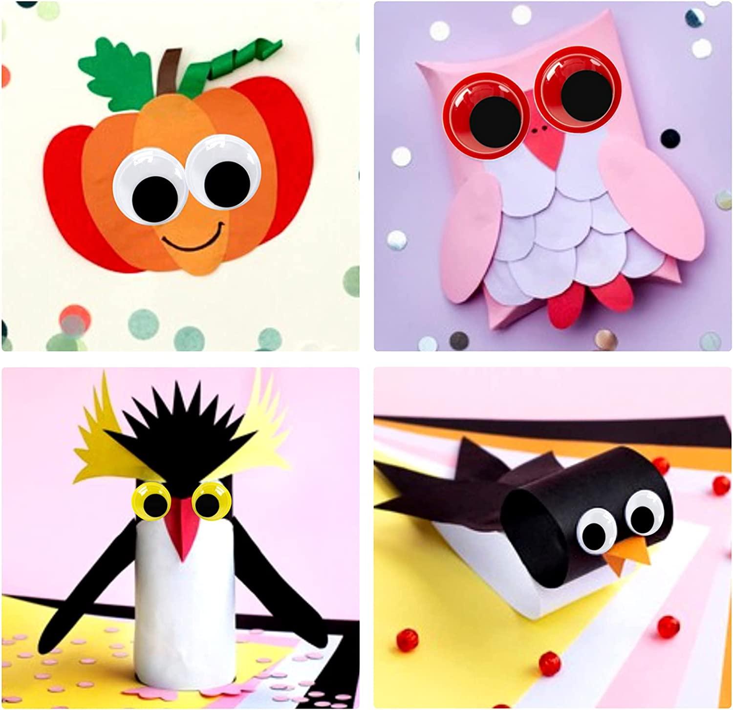 Owls Stickers - Felt Halloween Black & Orange Peel & Stick Adhesive - 8 Pieces