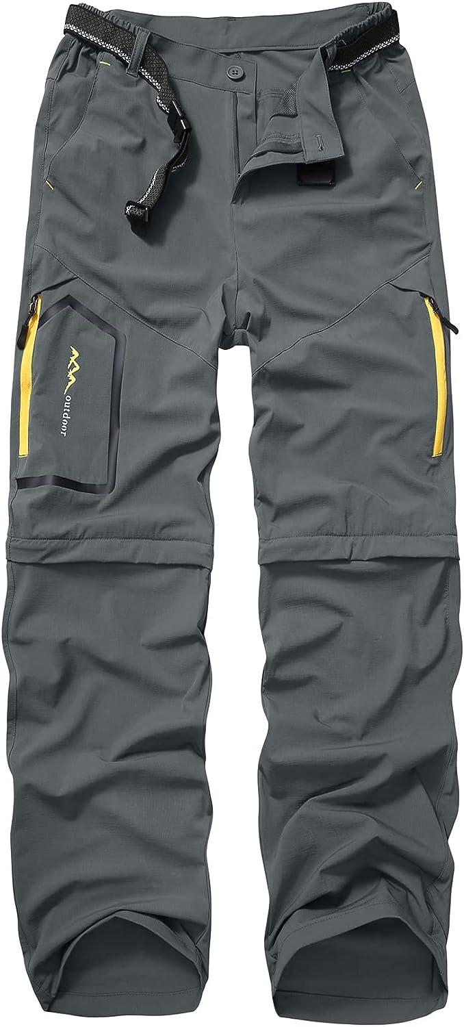 JHMORP Men's Hiking Pants Quick Dry Lightweight Stretch Outdoor