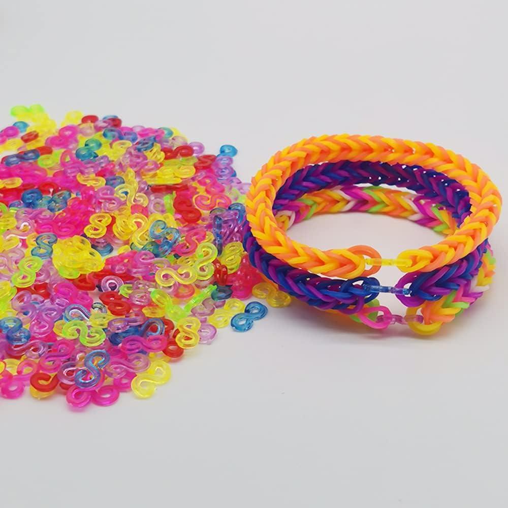 S Clips Rubber Connectors Refills for Loom Rubber Band for DIY