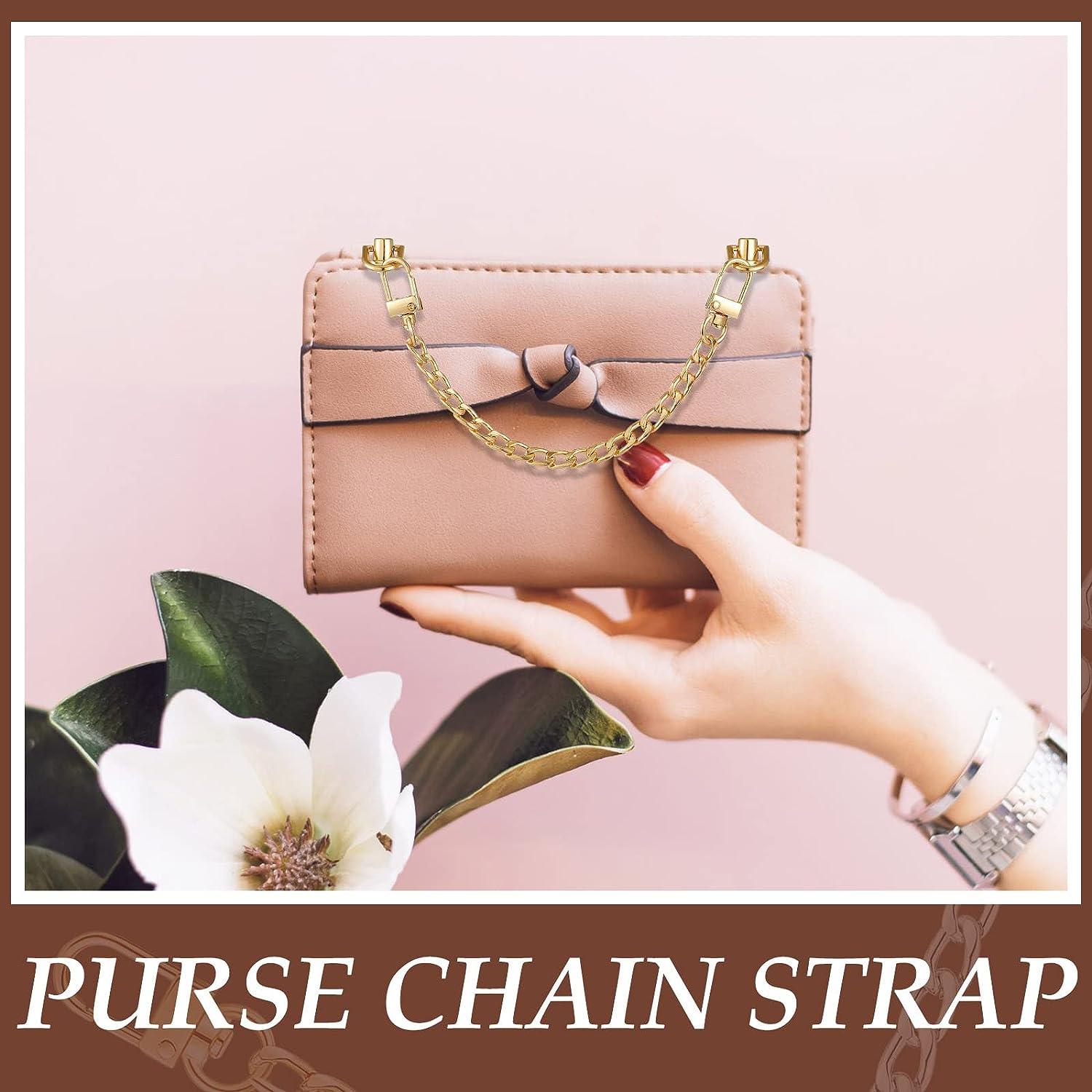 4PCS Metal Purse Chain Strap Tote Bag Strap Extender for Purse