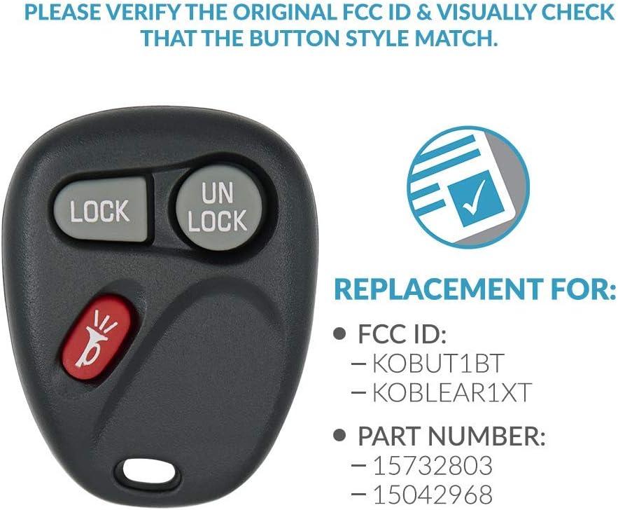 Keyless2Go Replacement for Keyless Entry Car Key Fob Vehicles That