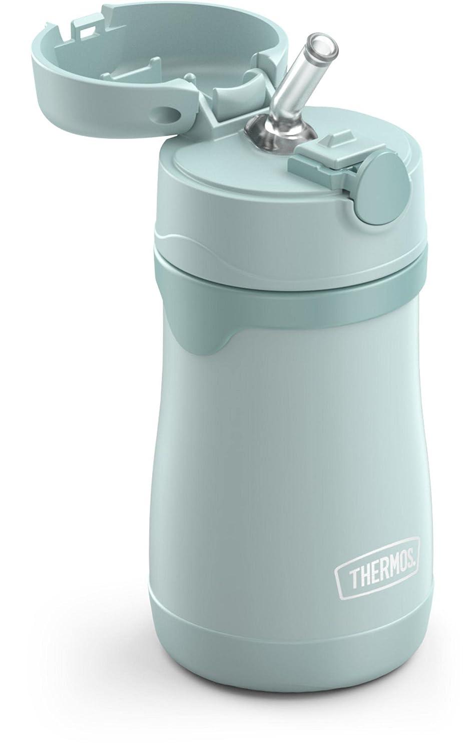 THERMOS Baby 10 Ounce Stainless Steel Vacuum Insulated Straw